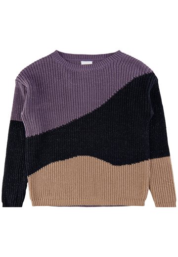 The New - Eva Knit Pullover - Vintage Violet 